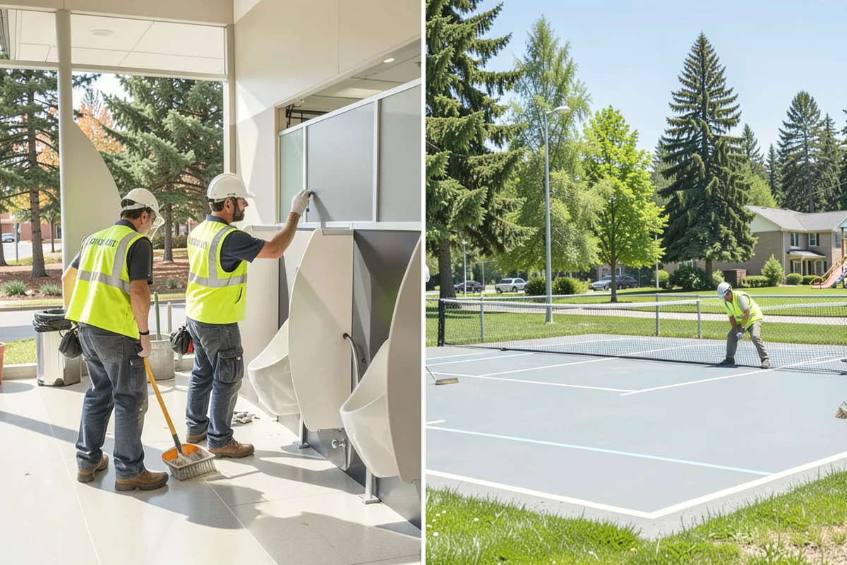 Court Resurfacing (Acrylic) in Duvall, King County, WA - Assess slab condition, drainage, and existing coating adhesion