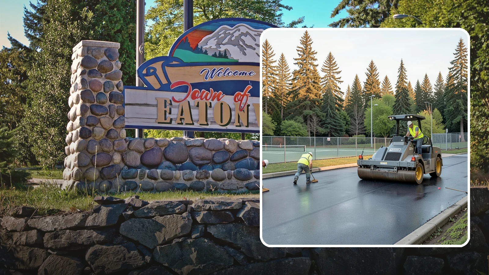 Court Resurfacing (Acrylic) in Eatonville, Pierce County, WA - An acrylic resurfacing service that restores tennis, pickleball, and basketball courts across Western Washington municipal...