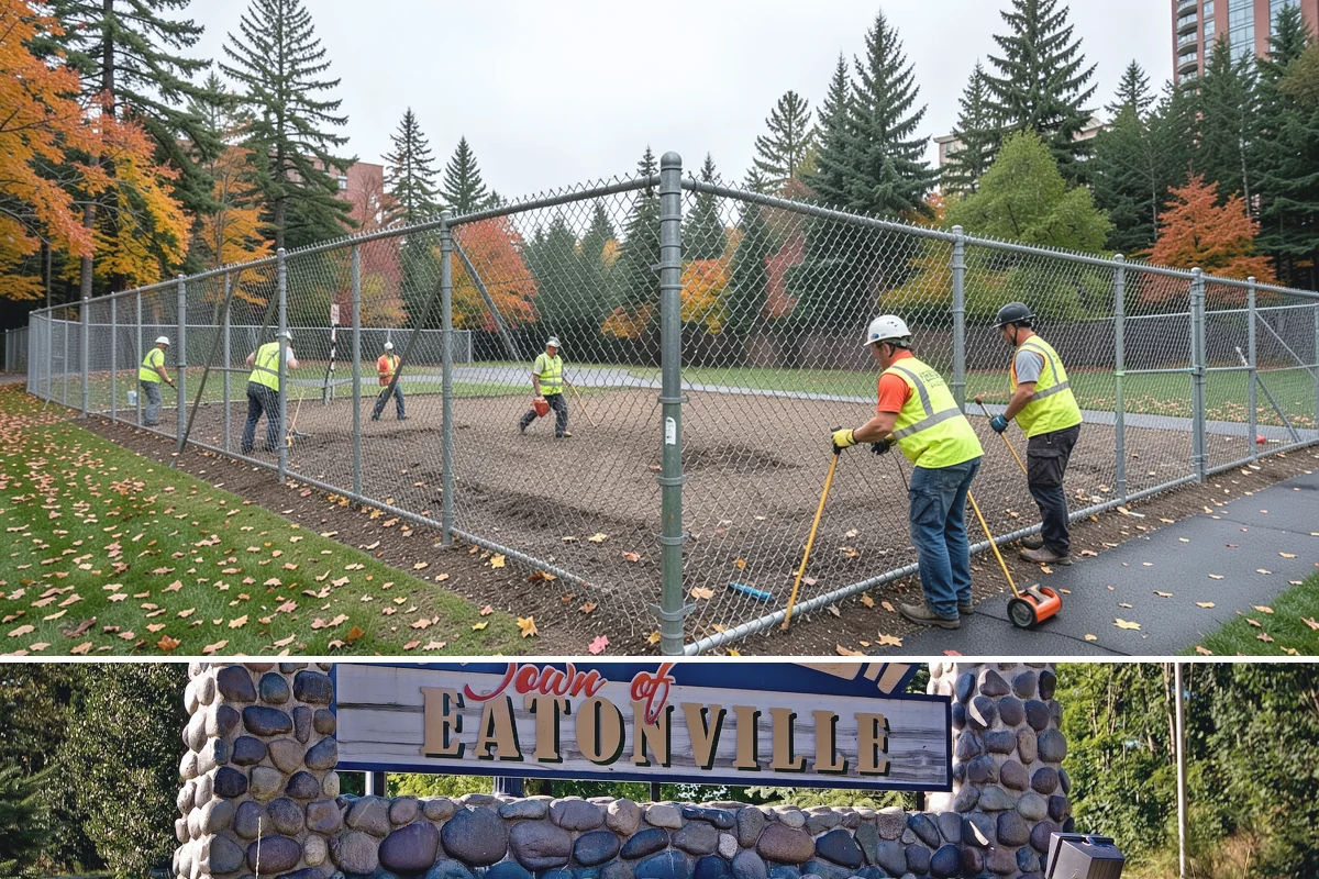 Court Resurfacing (Acrylic) in Eatonville, Pierce County, WA - Late spring through early fall offers the dry, warmer temperatures acrylic coatings need to cure properly in Western Washington.