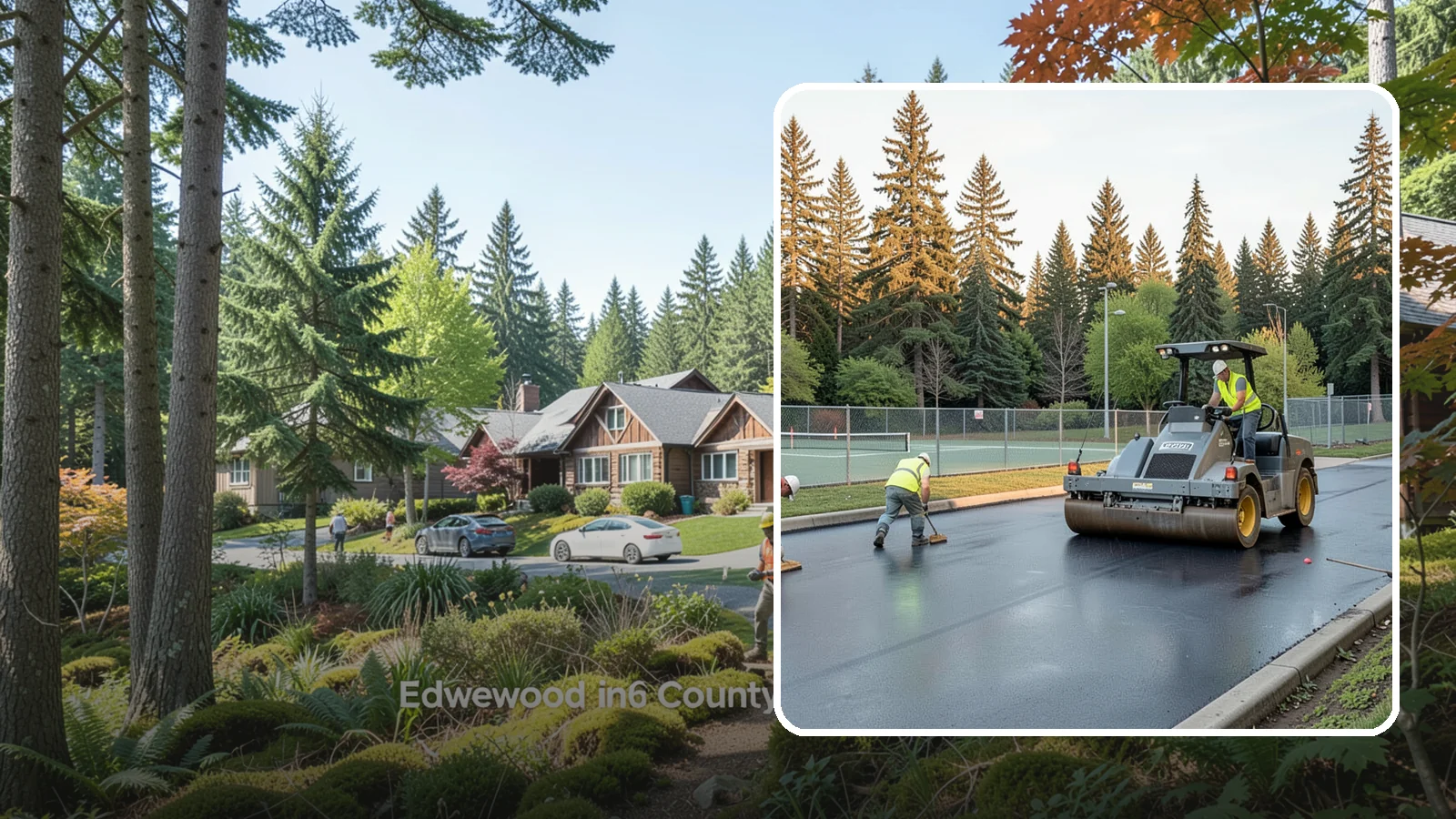 Court Resurfacing (Acrylic) in Edgewood, Pierce County, WA - An acrylic resurfacing service that restores tennis, pickleball, and basketball courts across Western Washington municipal...