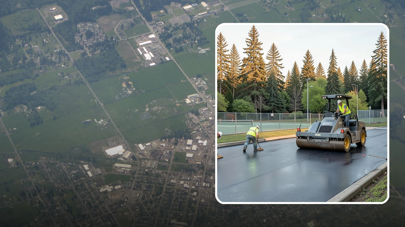 Court Resurfacing (Acrylic) in Enumclaw, King County, WA - An acrylic resurfacing service that restores tennis, pickleball, and basketball courts across Western Washington municipal...