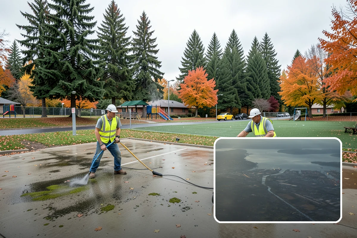 Court Resurfacing (Acrylic) in Fife, Pierce County, WA - Restores consistent ball response and slip resistance for public play