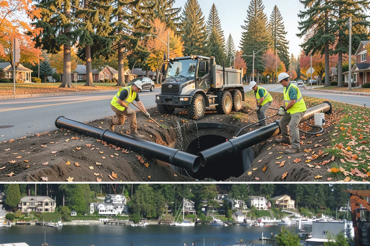 Court Resurfacing (Acrylic) in Gig Harbor, Pierce County, WA - Late spring through early fall offers the dry, warmer temperatures acrylic coatings need to cure properly in Western Washington.