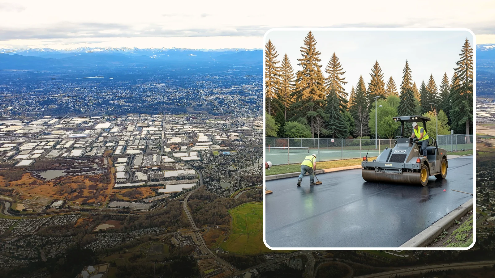 Court Resurfacing (Acrylic) in Kent, King County, WA - An acrylic resurfacing service that restores tennis, pickleball, and basketball courts across Western Washington municipal...