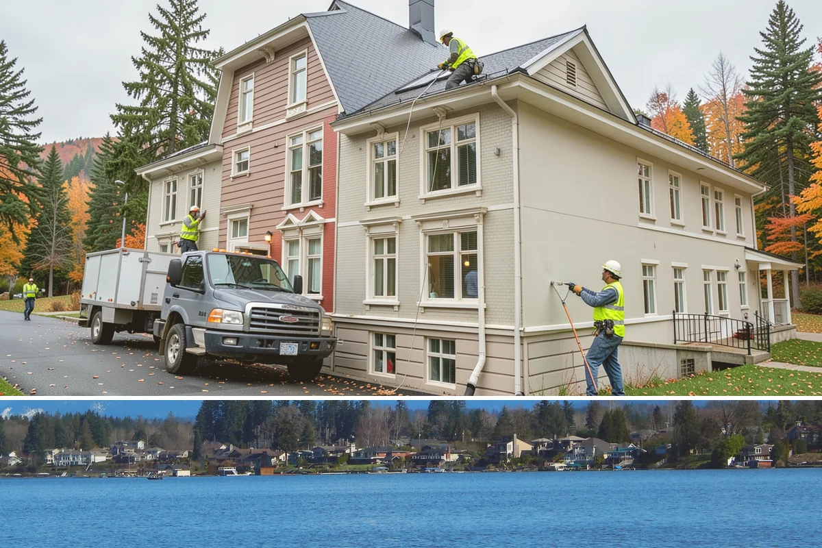 Court Resurfacing (Acrylic) in Lake Stevens, Snohomish County, WA - Late spring through early fall offers the dry, warmer temperatures acrylic coatings need to cure properly in Western Washington.