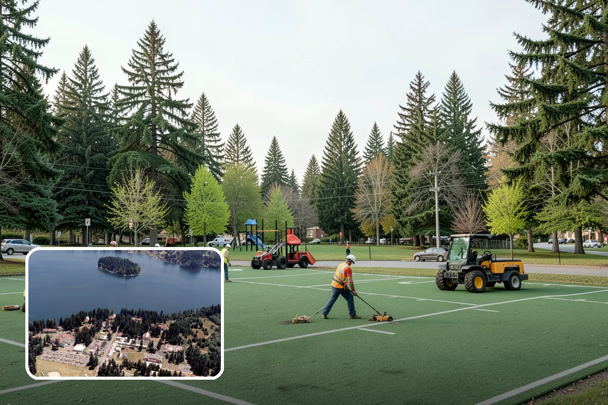 Court Resurfacing (Acrylic) in Lakewood, Pierce County, WA - Restores consistent ball response and slip resistance for public play