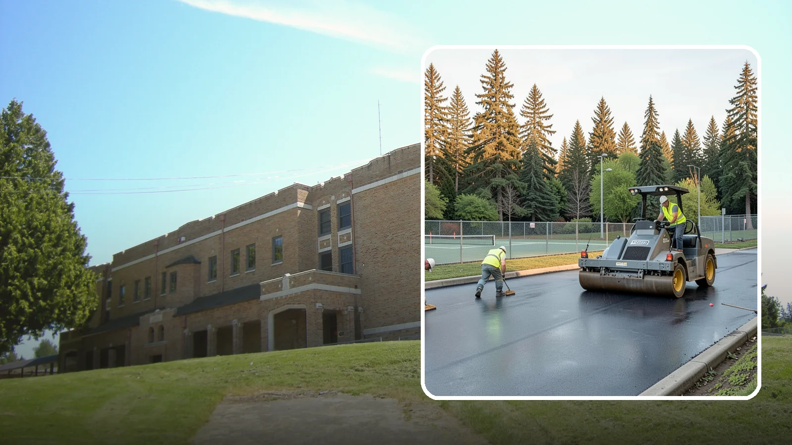 Court Resurfacing (Acrylic) in Maple Valley, King County, WA - An acrylic resurfacing service that restores tennis, pickleball, and basketball courts across Western Washington municipal...