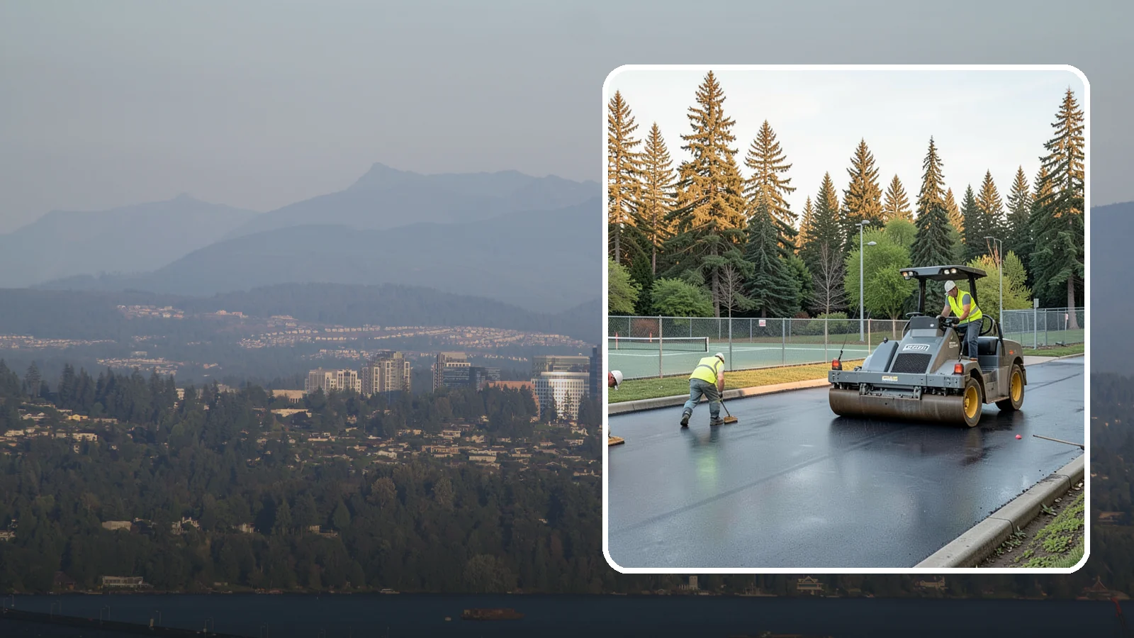 Court Resurfacing (Acrylic) in Medina, King County, WA - An acrylic resurfacing service that restores tennis, pickleball, and basketball courts across Western Washington municipal...