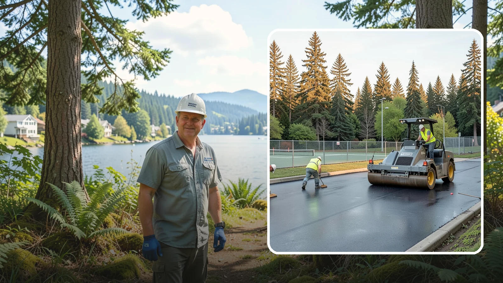 Court Resurfacing (Acrylic) in Milton, King County, WA - An acrylic resurfacing service that restores tennis, pickleball, and basketball courts across Western Washington municipal...