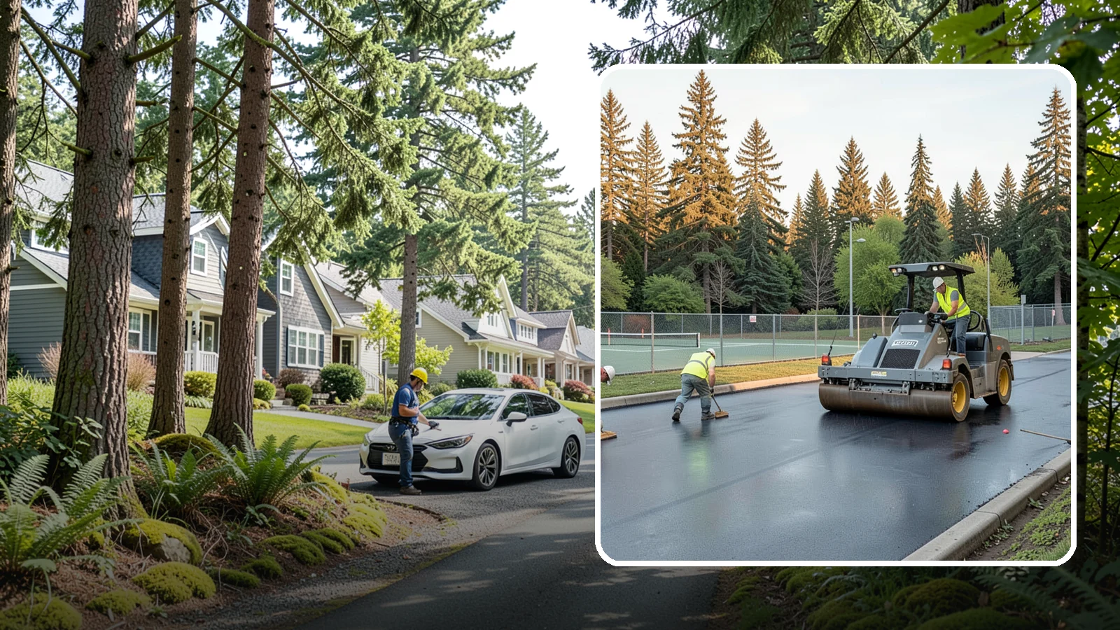 Court Resurfacing (Acrylic) in Normandy Park, King County, WA - An acrylic resurfacing service that restores tennis, pickleball, and basketball courts across Western Washington municipal...