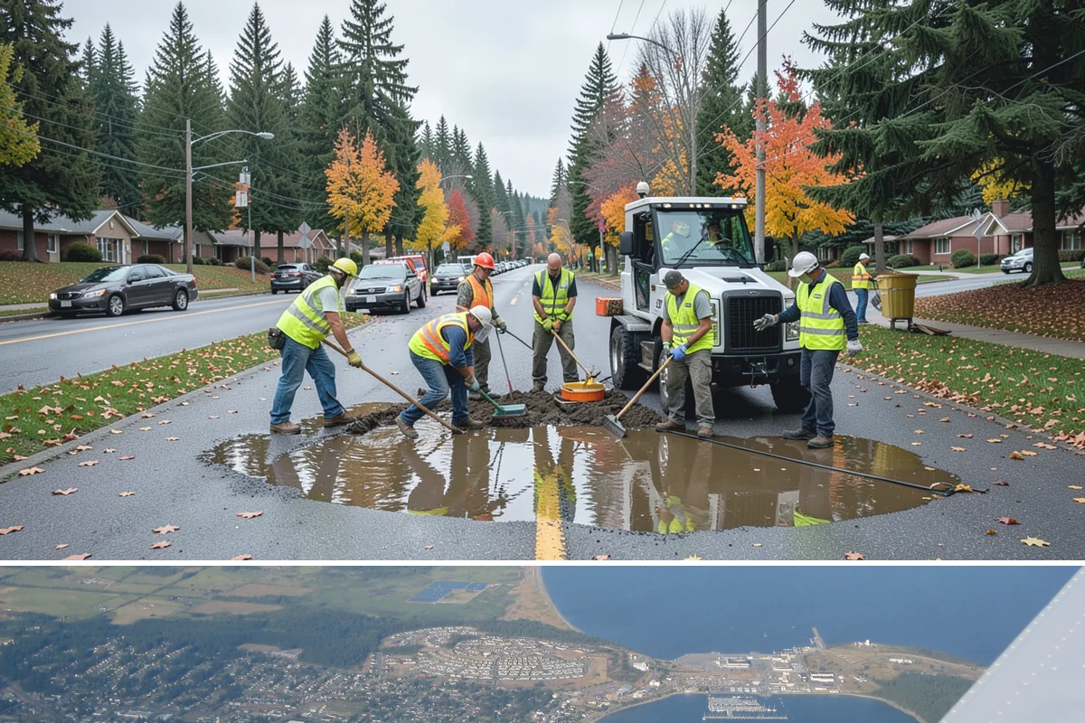 Court Resurfacing (Acrylic) in Oak Harbor, Island County, WA - Late spring through early fall offers the dry, warmer temperatures acrylic coatings need to cure properly in Western Washington.