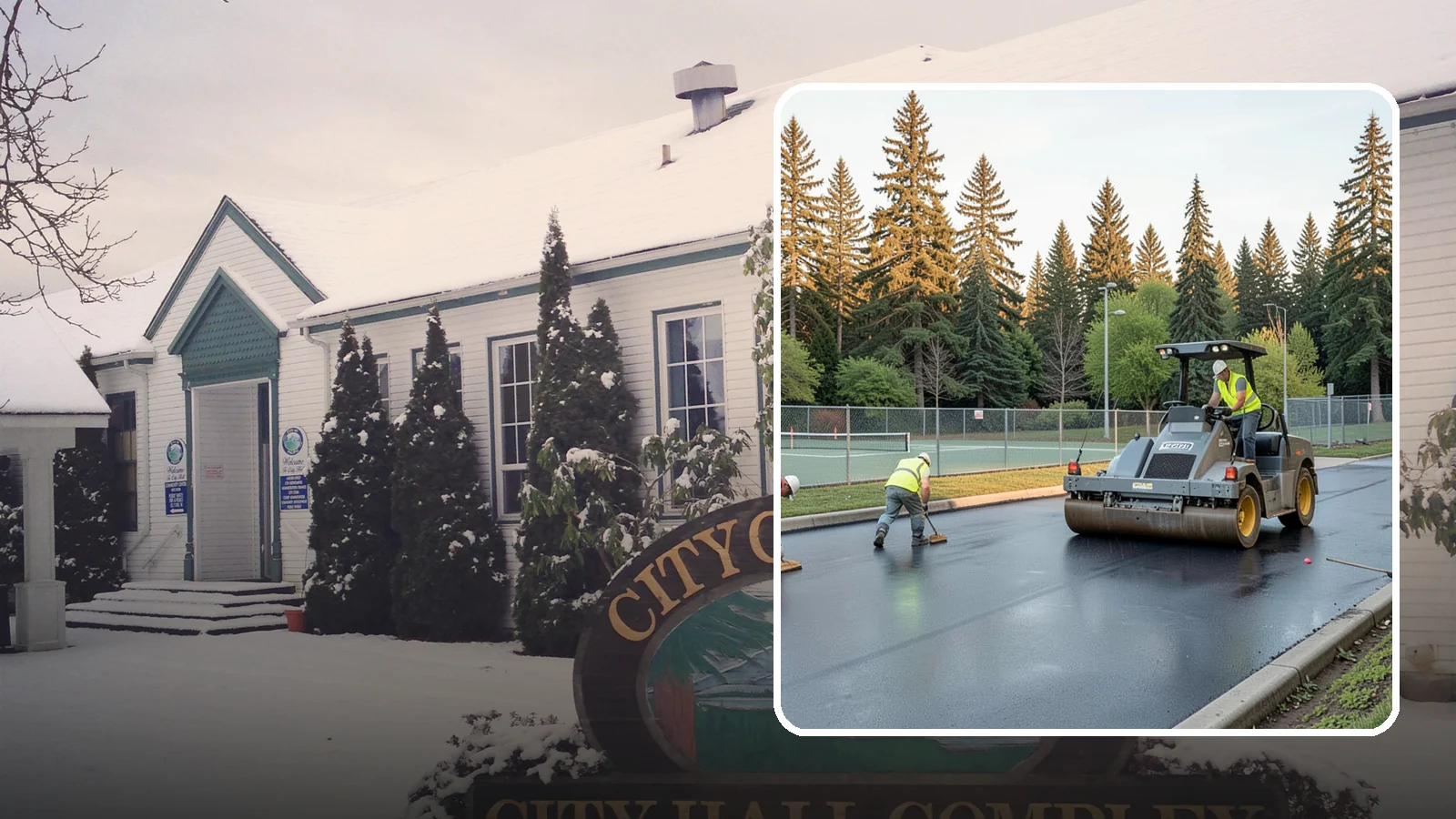 Court Resurfacing (Acrylic) in Pacific, King County, WA - An acrylic resurfacing service that restores tennis, pickleball, and basketball courts across Western Washington municipal...