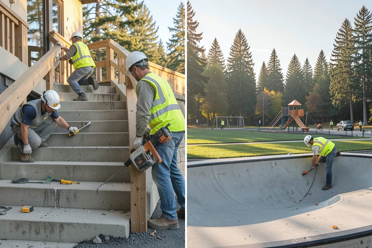 Court Resurfacing (Acrylic) in Roy, Pierce County, WA - Assess slab condition, drainage, and existing coating adhesion