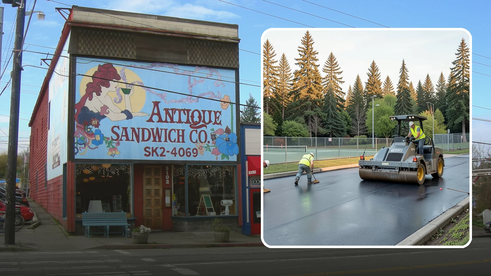 Court Resurfacing (Acrylic) in Ruston, Pierce County, WA - An acrylic resurfacing service that restores tennis, pickleball, and basketball courts across Western Washington municipal...