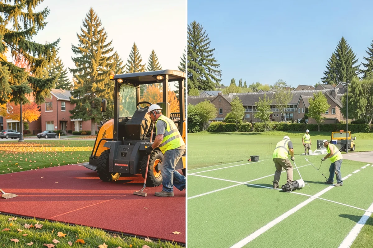 Court Resurfacing (Acrylic) in Sammamish, King County, WA - Assess slab condition, drainage, and existing coating adhesion