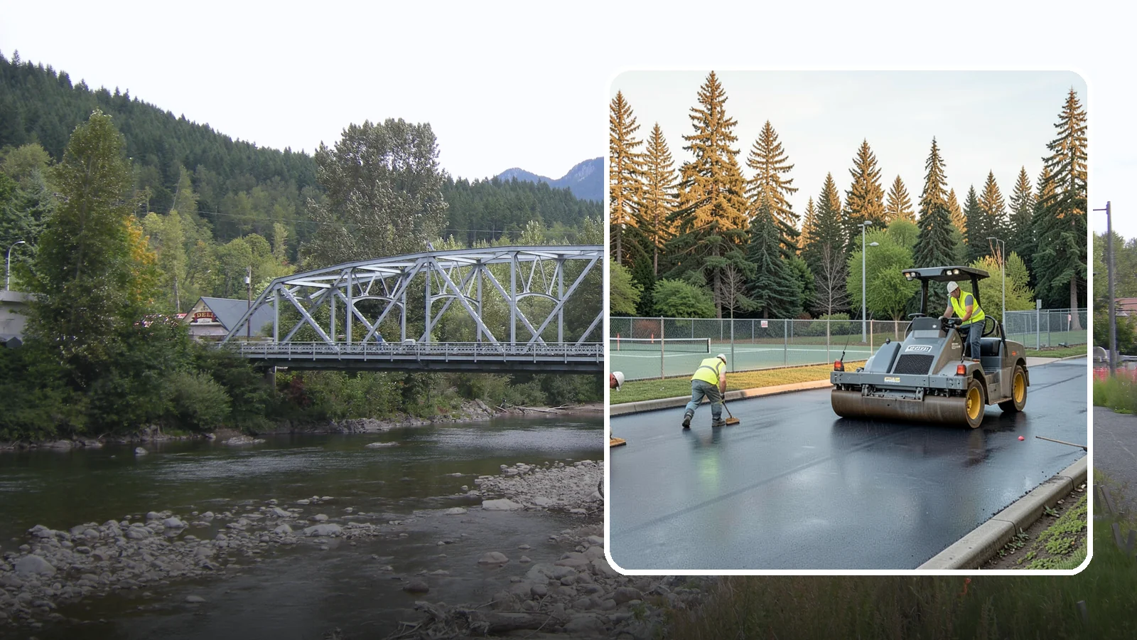 Court Resurfacing (Acrylic) in Skykomish, King County, WA - An acrylic resurfacing service that restores tennis, pickleball, and basketball courts across Western Washington municipal...