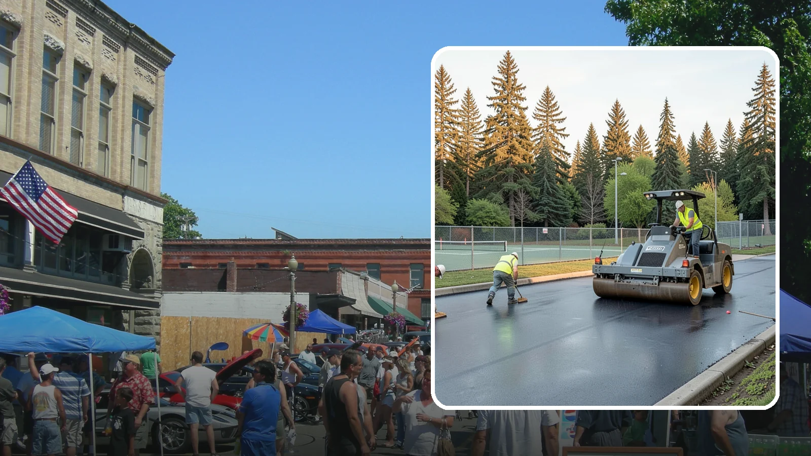 Court Resurfacing (Acrylic) in Snohomish, Snohomish County, WA - An acrylic resurfacing service that restores tennis, pickleball, and basketball courts across Western Washington municipal...