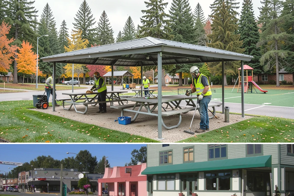 Court Resurfacing (Acrylic) in Snoqualmie, King County, WA - Late spring through early fall offers the dry, warmer temperatures acrylic coatings need to cure properly in Western Washington.