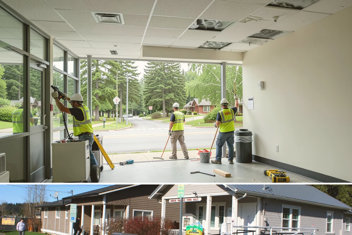 Court Resurfacing (Acrylic) in South Prairie, Pierce County, WA - Late spring through early fall offers the dry, warmer temperatures acrylic coatings need to cure properly in Western Washington.