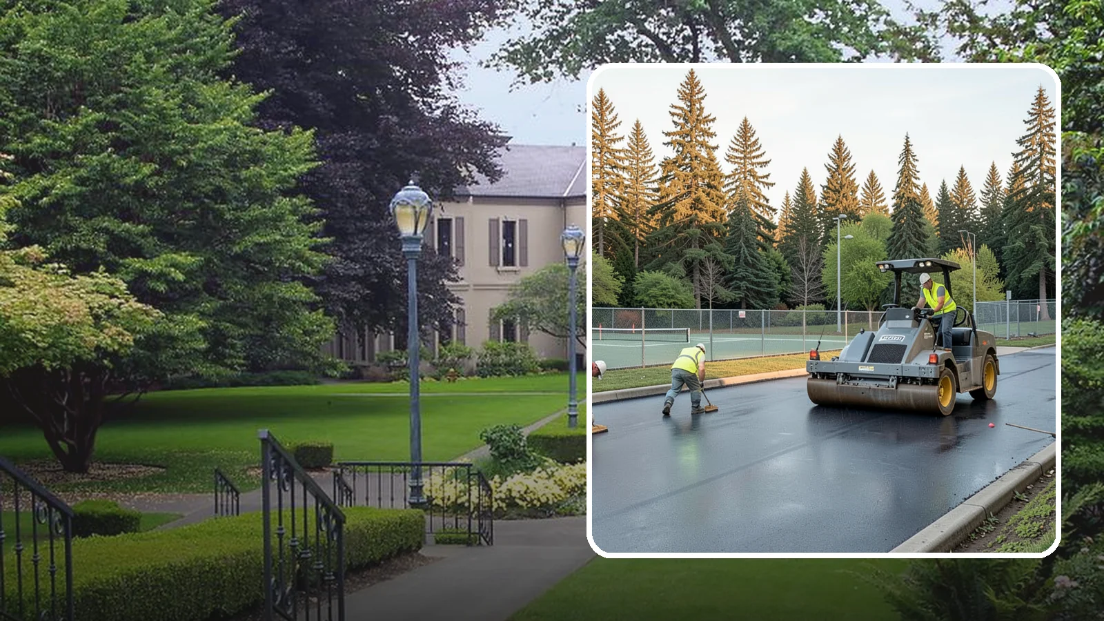 Court Resurfacing (Acrylic) in Woodinville, King County, WA - An acrylic resurfacing service that restores tennis, pickleball, and basketball courts across Western Washington municipal...