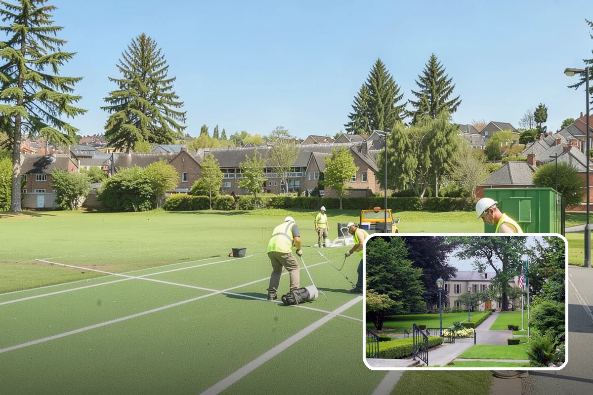 Court Resurfacing (Acrylic) in Woodinville, King County, WA - Restores consistent ball response and slip resistance for public play