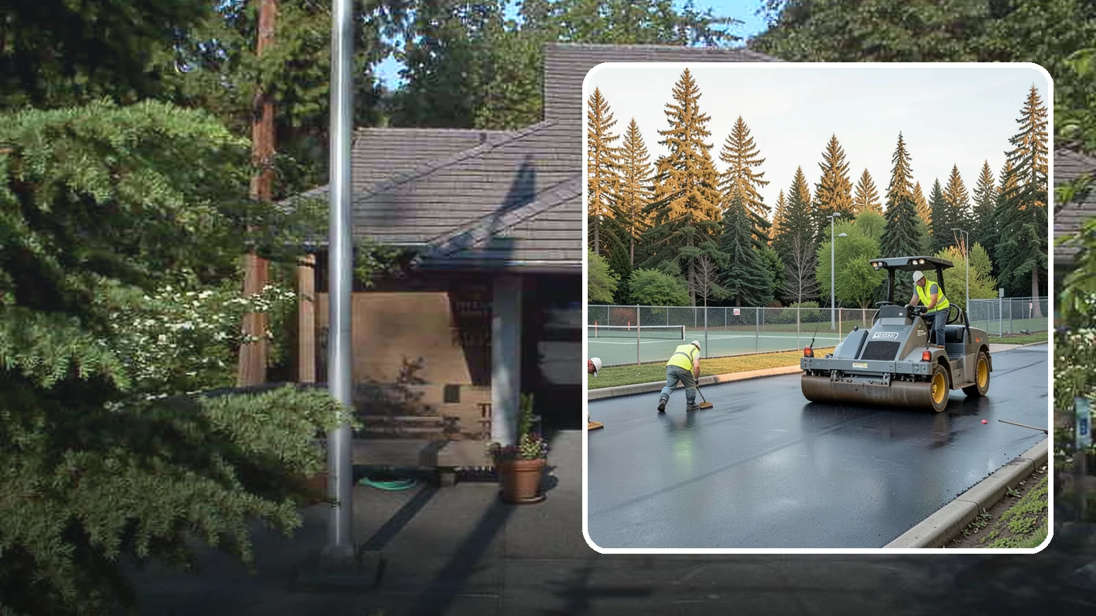 Court Resurfacing (Acrylic) in Yarrow Point, King County, WA - An acrylic resurfacing service that restores tennis, pickleball, and basketball courts across Western Washington municipal...