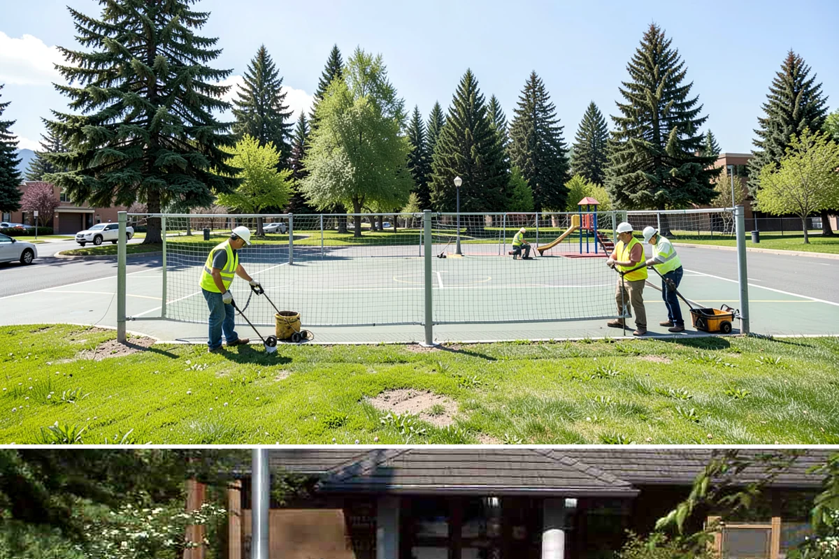 Court Resurfacing (Acrylic) in Yarrow Point, King County, WA - Late spring through early fall offers the dry, warmer temperatures acrylic coatings need to cure properly in Western Washington.