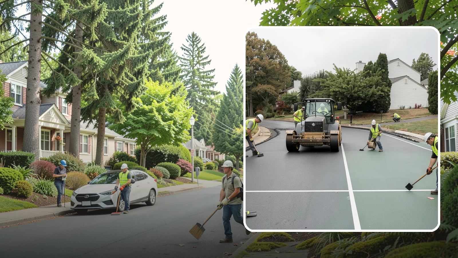 Court Resurfacing in Beaux Arts Village, King County, WA - Resurfacing of tennis, pickleball, and multi-sport courts to restore a safe, uniform playing surface.