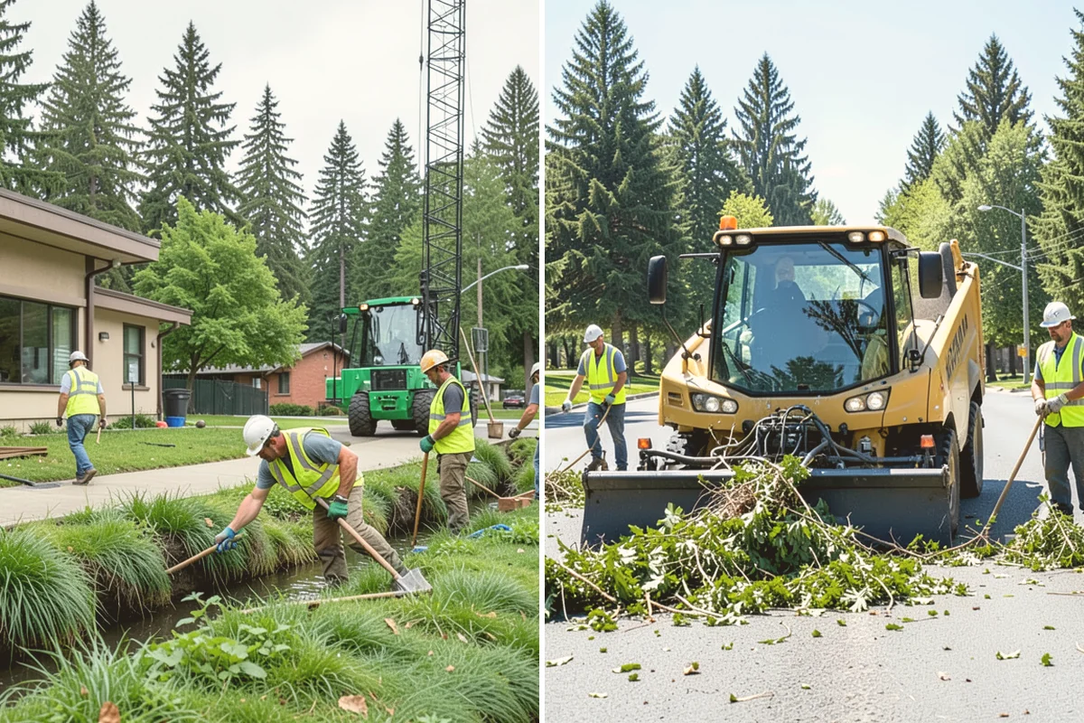 Court Resurfacing in Bothell, King County, WA - Assess slab condition, cracking, and drainage with staff