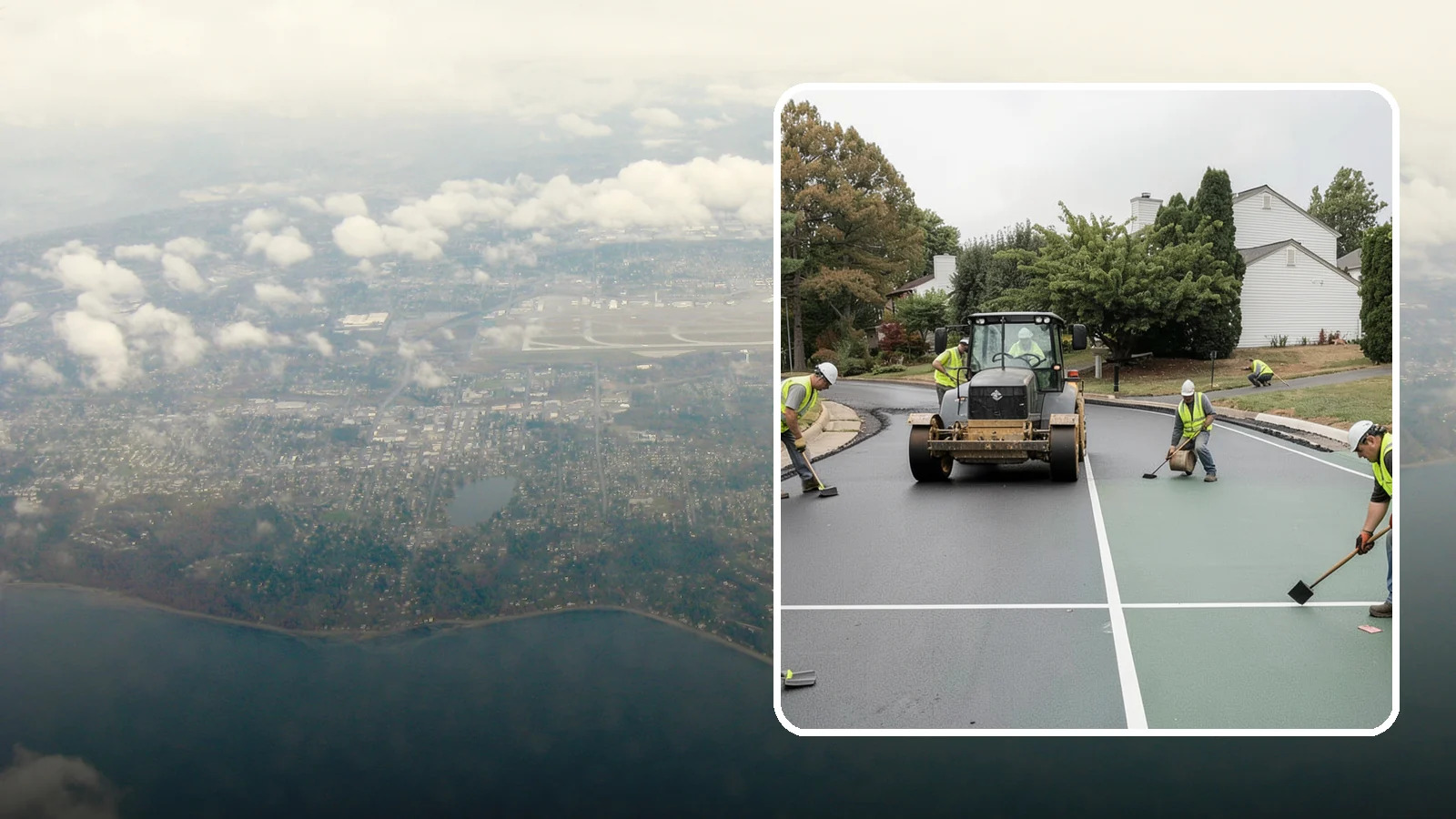 Court Resurfacing in Burien, King County, WA - Resurfacing of tennis, pickleball, and multi-sport courts to restore a safe, uniform playing surface.