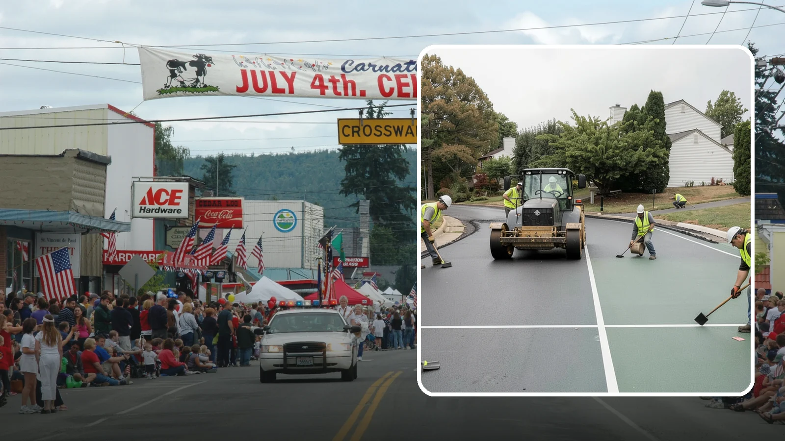 Court Resurfacing in Carnation, King County, WA - Resurfacing of tennis, pickleball, and multi-sport courts to restore a safe, uniform playing surface.
