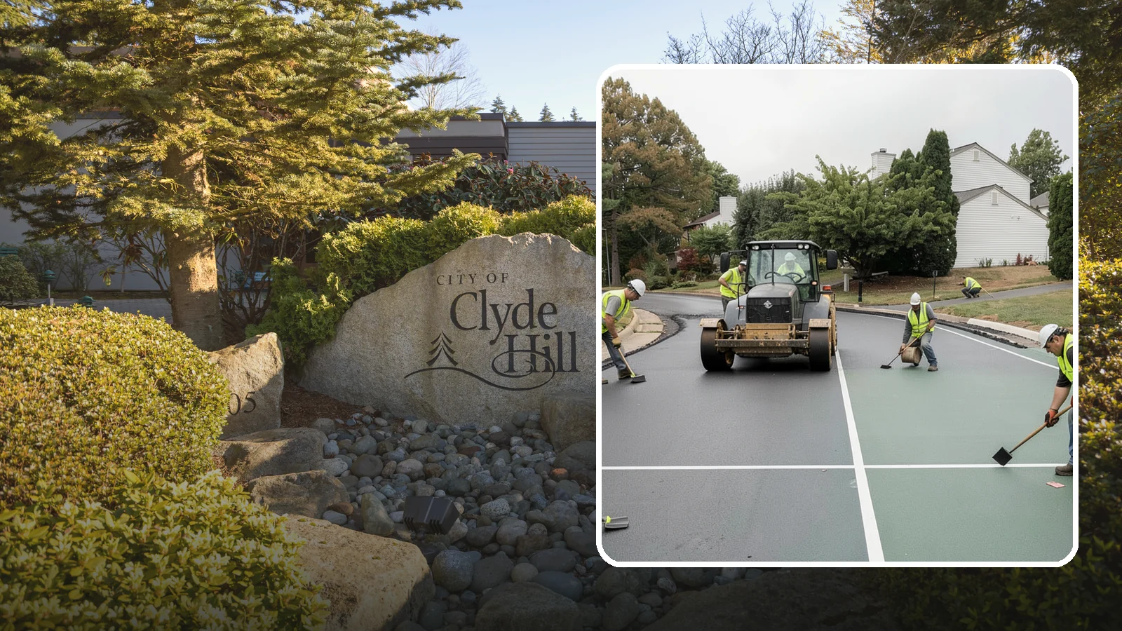 Court Resurfacing in Clyde Hill, King County, WA - Resurfacing of tennis, pickleball, and multi-sport courts to restore a safe, uniform playing surface.