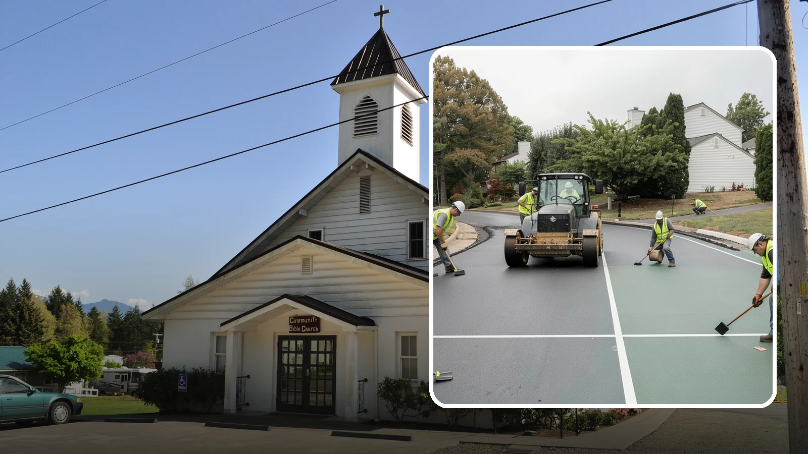 Court Resurfacing in Concrete, Skagit County, WA - Resurfacing of tennis, pickleball, and multi-sport courts to restore a safe, uniform playing surface.
