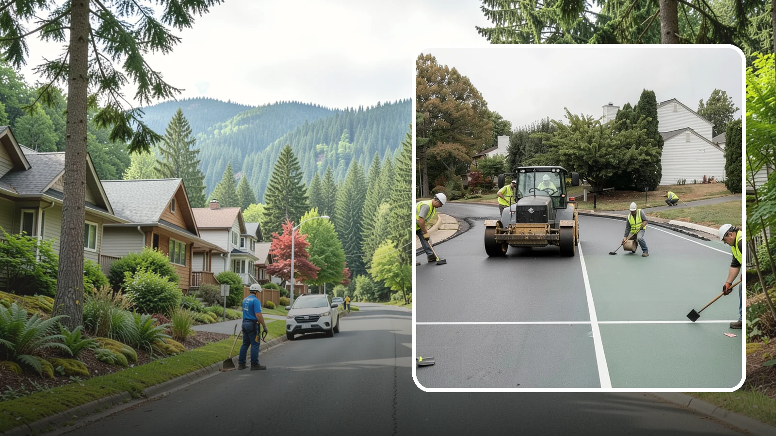 Court Resurfacing in Darrington, Snohomish County, WA - Resurfacing of tennis, pickleball, and multi-sport courts to restore a safe, uniform playing surface.