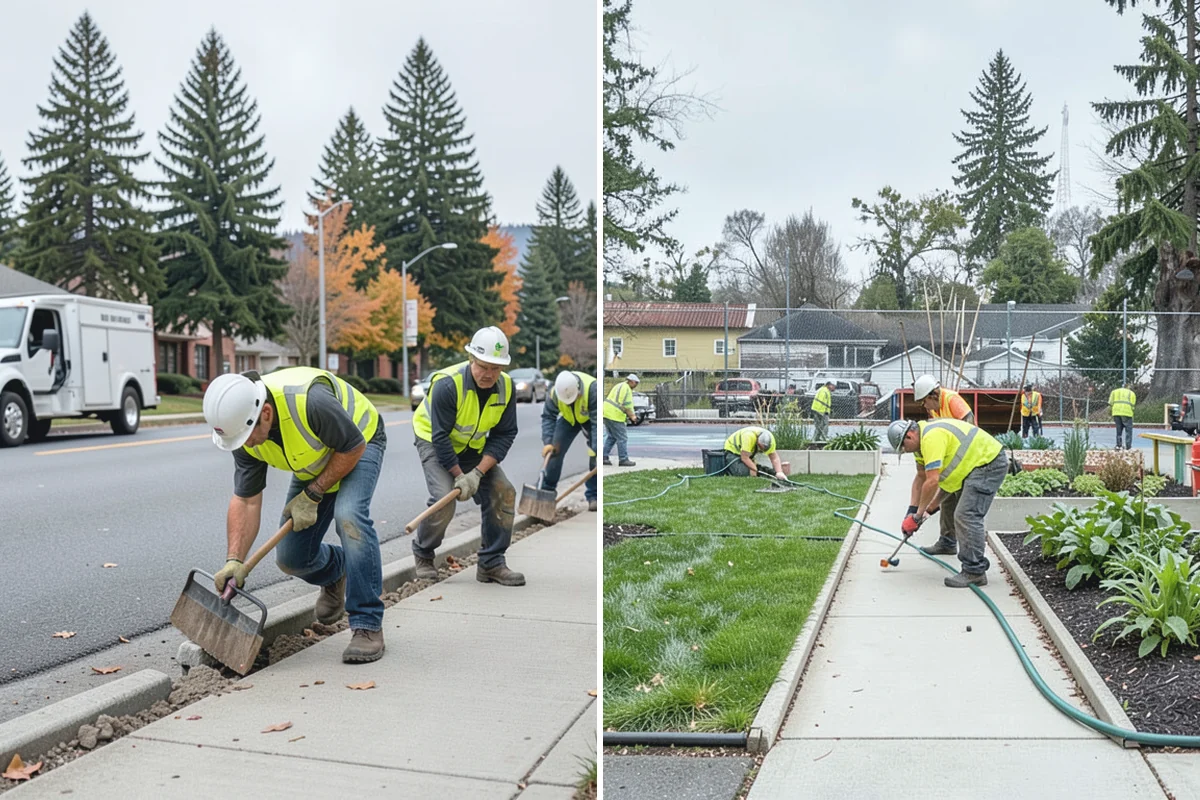 Court Resurfacing in Darrington, Snohomish County, WA - Assess slab condition, cracking, and drainage with staff