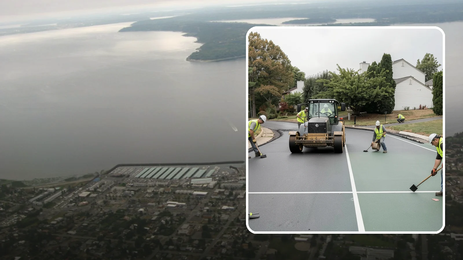 Court Resurfacing in Des Moines, King County, WA - Resurfacing of tennis, pickleball, and multi-sport courts to restore a safe, uniform playing surface.