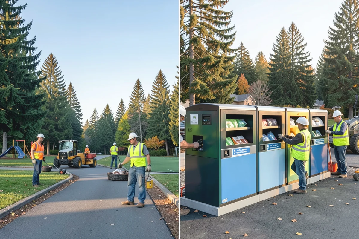 Court Resurfacing in Des Moines, King County, WA - Assess slab condition, cracking, and drainage with staff