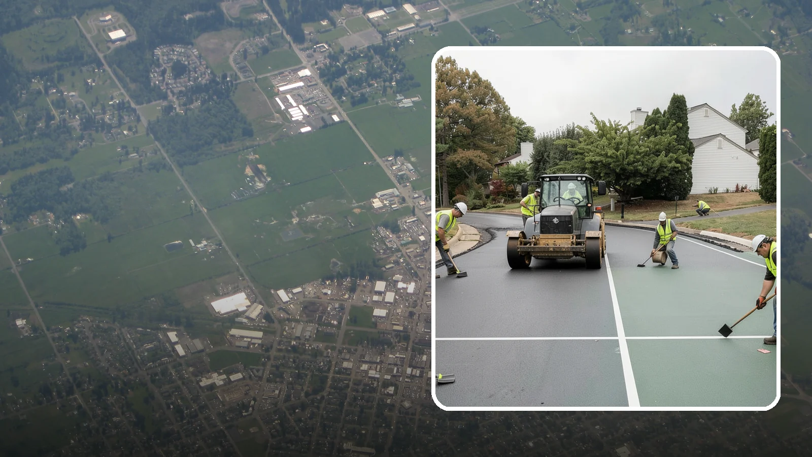 Court Resurfacing in Enumclaw, King County, WA - Resurfacing of tennis, pickleball, and multi-sport courts to restore a safe, uniform playing surface.