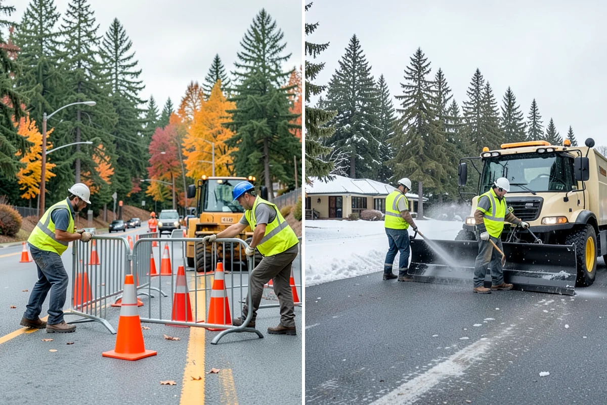 Court Resurfacing in Enumclaw, King County, WA - Assess slab condition, cracking, and drainage with staff