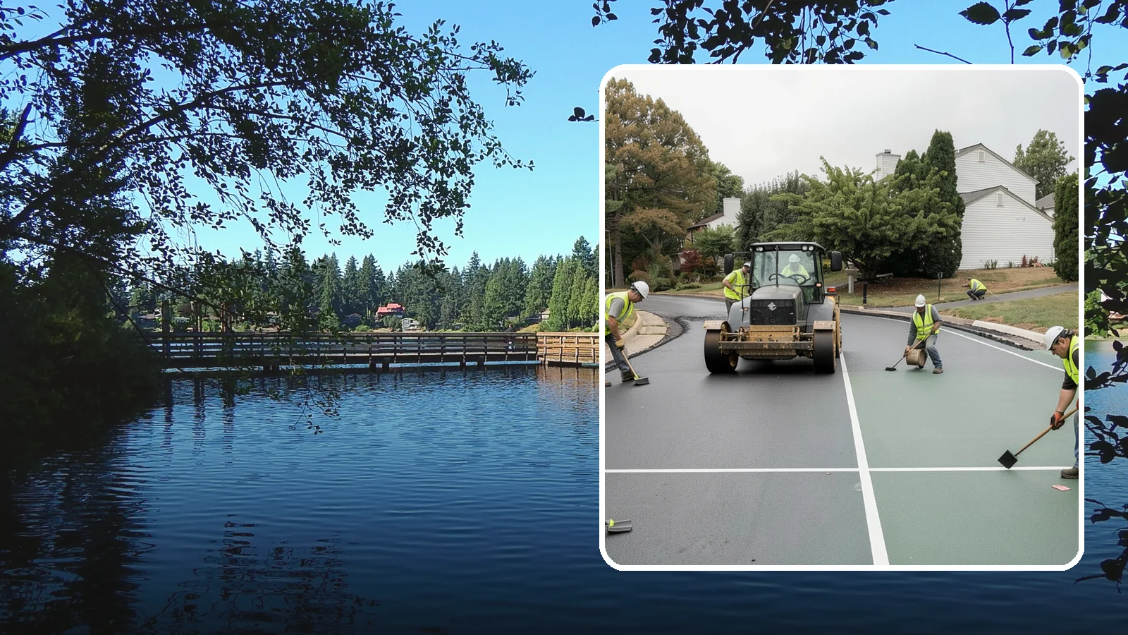 Court Resurfacing in Federal Way, King County, WA - Resurfacing of tennis, pickleball, and multi-sport courts to restore a safe, uniform playing surface.