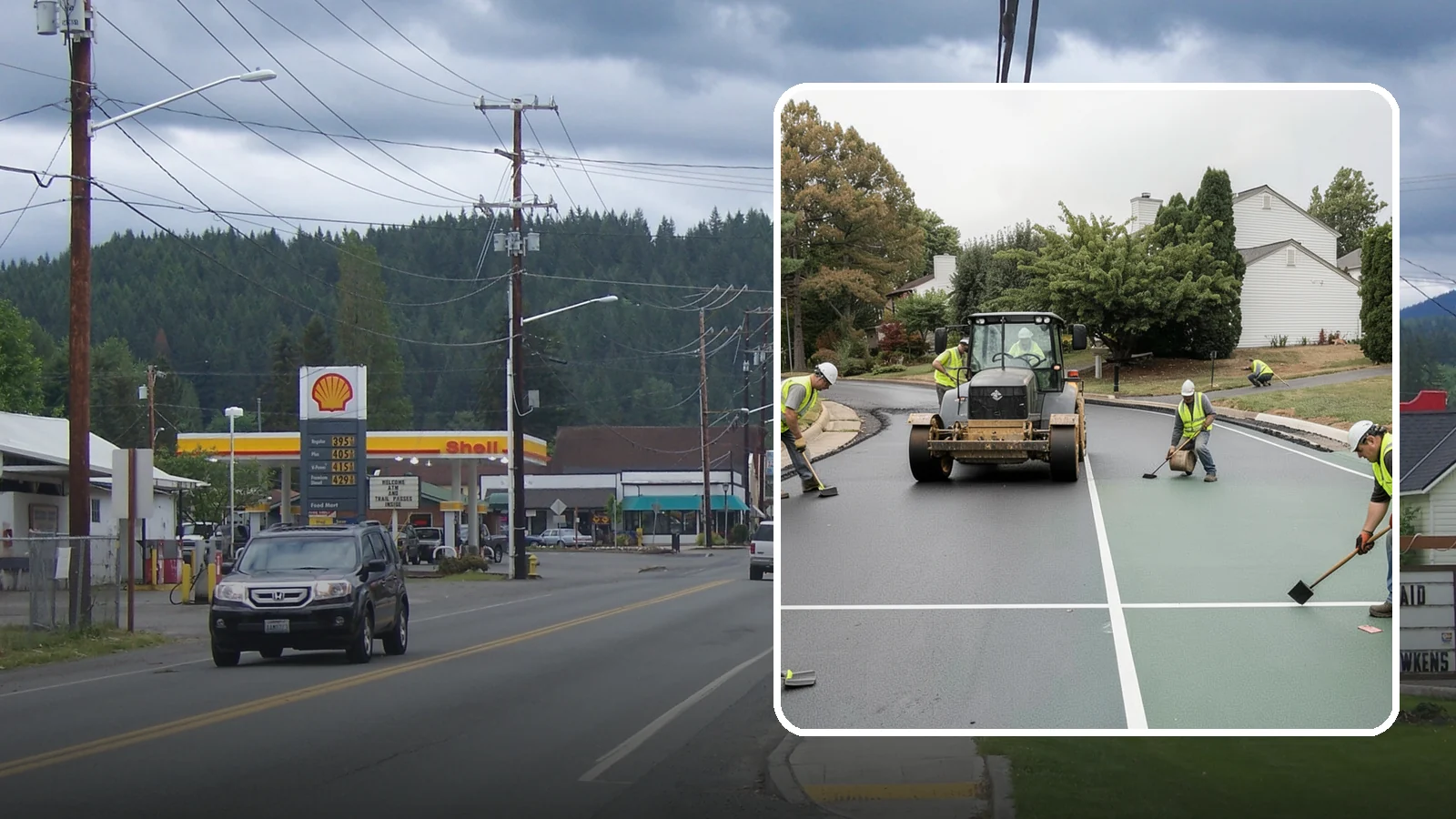 Court Resurfacing in Granite Falls, Snohomish County, WA - Resurfacing of tennis, pickleball, and multi-sport courts to restore a safe, uniform playing surface.