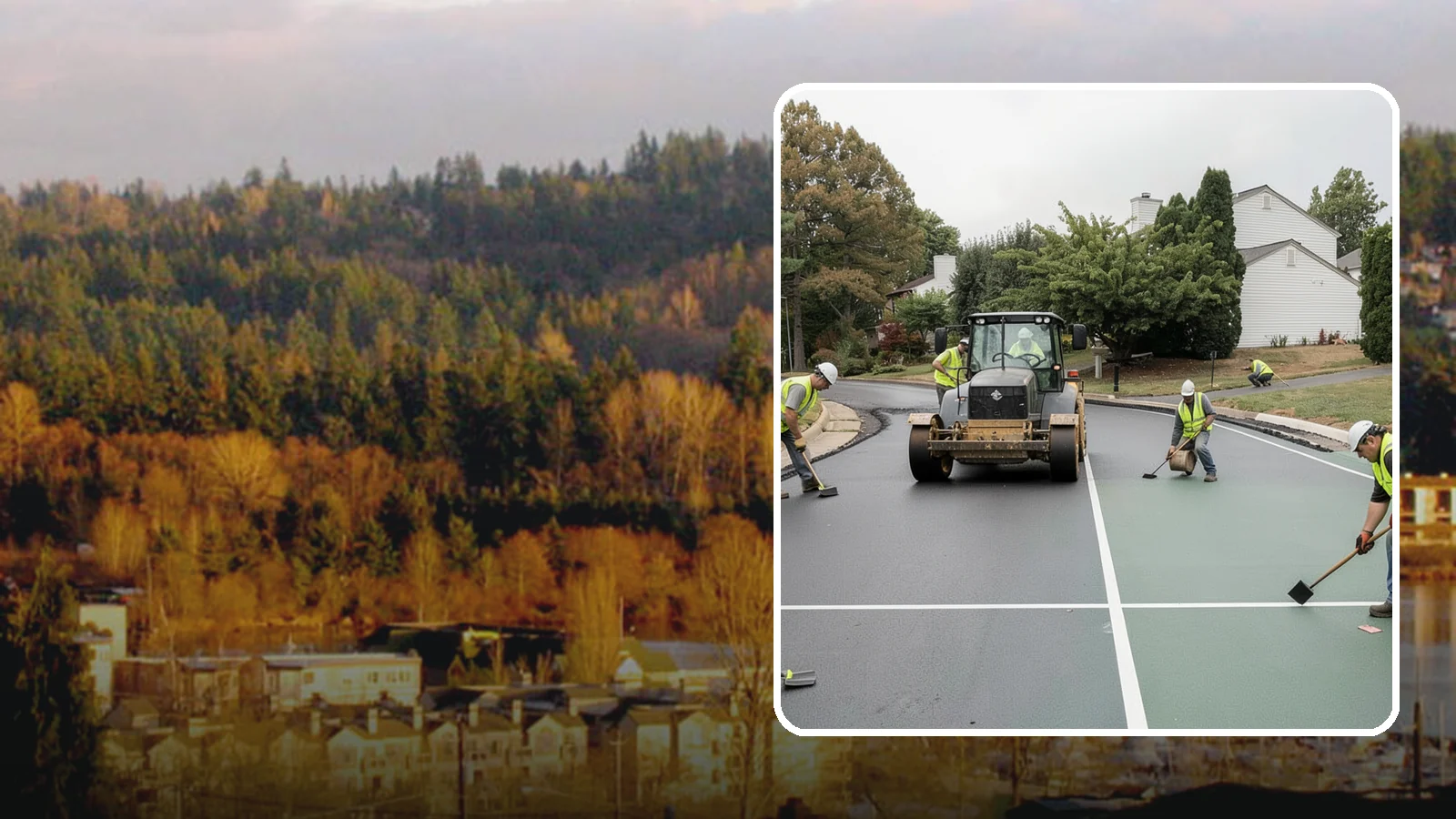 Court Resurfacing in Kenmore, King County, WA - Resurfacing of tennis, pickleball, and multi-sport courts to restore a safe, uniform playing surface.