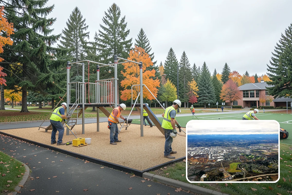 Court Resurfacing in Kent, King County, WA - Removes trip hazards and restores true ball bounce