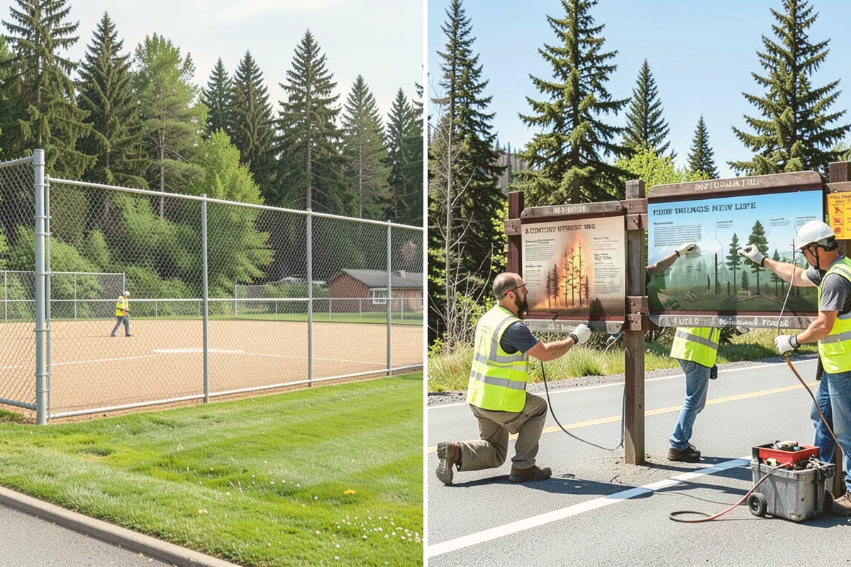 Court Resurfacing in Kirkland, King County, WA - Assess slab condition, cracking, and drainage with staff