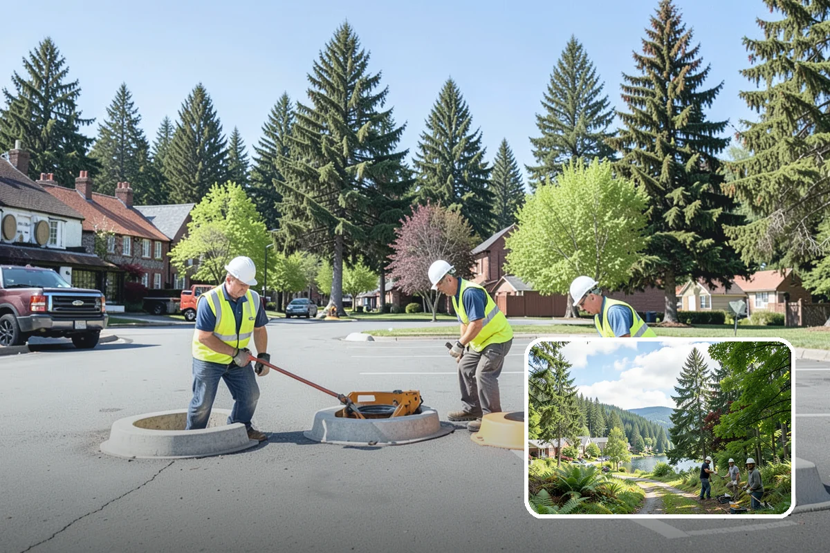 Court Resurfacing in Lake Forest Park, King County, WA - Removes trip hazards and restores true ball bounce