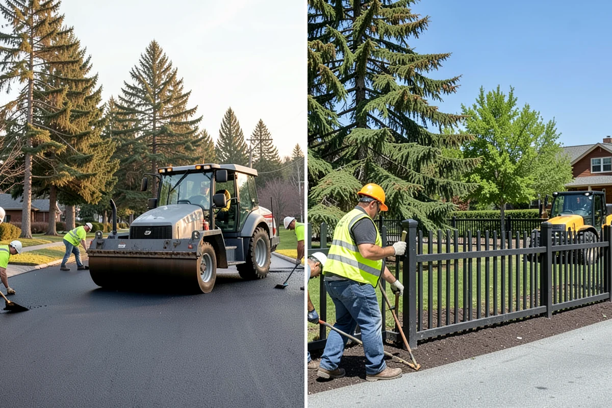 Court Resurfacing in Lake Forest Park, King County, WA - Assess slab condition, cracking, and drainage with staff