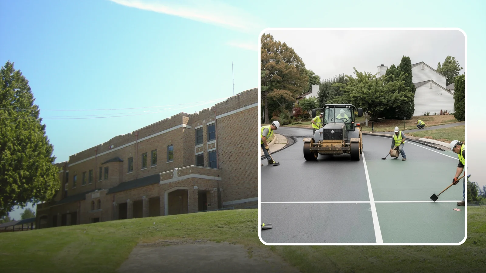 Court Resurfacing in Maple Valley, King County, WA - Resurfacing of tennis, pickleball, and multi-sport courts to restore a safe, uniform playing surface.