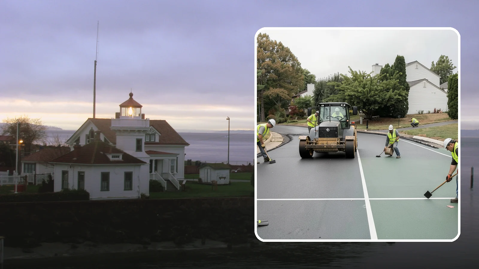 Court Resurfacing in Mukilteo, Snohomish County, WA - Resurfacing of tennis, pickleball, and multi-sport courts to restore a safe, uniform playing surface.