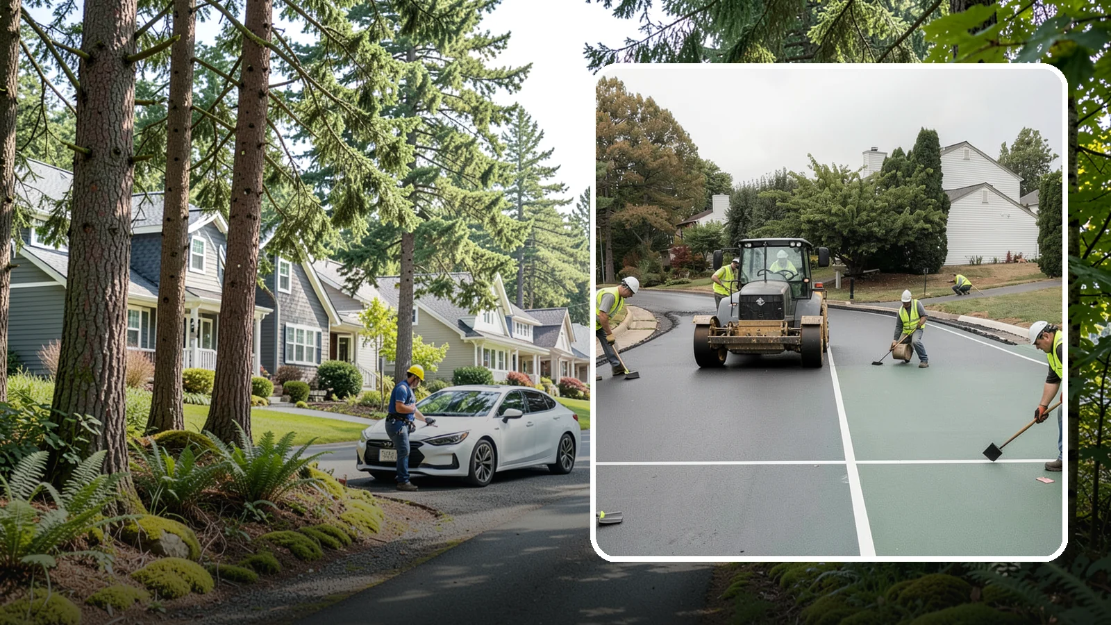 Court Resurfacing in Normandy Park, King County, WA - Resurfacing of tennis, pickleball, and multi-sport courts to restore a safe, uniform playing surface.