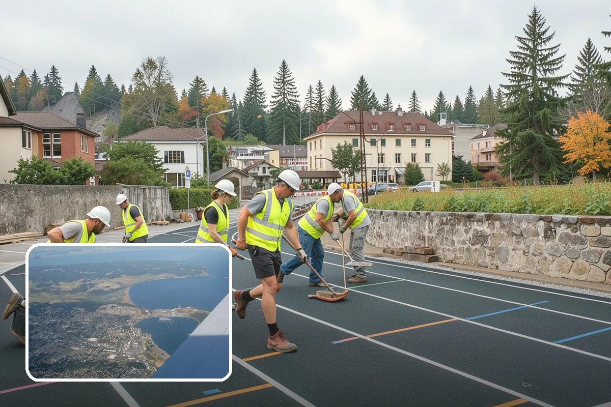Court Resurfacing in Oak Harbor, Island County, WA - Removes trip hazards and restores true ball bounce
